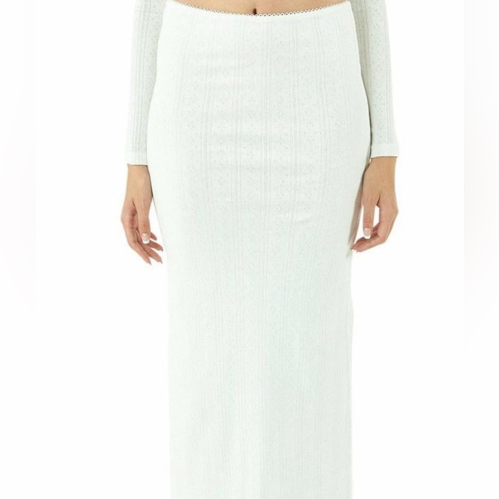 MY MUM MADE IT POINTELLE SKIRT